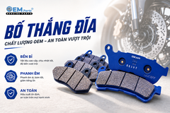 Bố Thắng Đĩa OEMparts – Phanh Êm Đảm Bảo An Toàn Tuyệt Đối