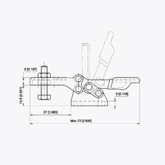 Kẹp định vị CH-22015