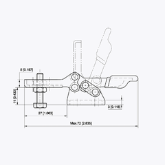 Kẹp định vị CH-22035