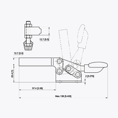 Kẹp định vị CH-22110