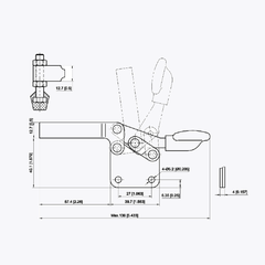 Kẹp định vị CH-22115