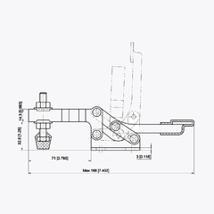 Kẹp định vị CH-22175
