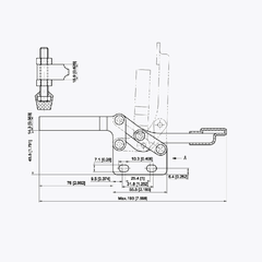Kẹp định vị CH-22180