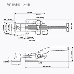 Kẹp định vị CH-431