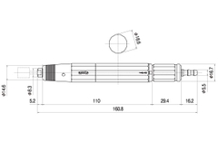 Máy mài khí HTSG-3S