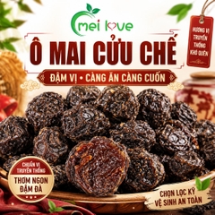 Ô Mai Cửu Chế Cao Cấp, Chua Ngọt Đậm Đà, Dẻo Mềm, Hương Vị Truyền Thống Khó Quên