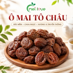 Ô Mai Tô Châu Cao Cấp, Dẻo Mềm, Chua Ngọt Hài Hòa, Hương Vị Truyền Thống, Món Ăn Vặt Đặc Sản