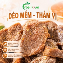 Trần Bì Đinh Hương Cao Cấp, Dẻo Mềm, Thơm Hương Trần Bì, Đậm Vị Đinh Hương, Món Ăn Vặt Truyền Thống