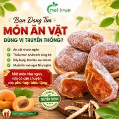 Ô Mai Bánh Mơ Trần Bì Cổ Truyền, Vị Chua Ngọt Hài Hòa, Thơm Ấm Vỏ Quýt