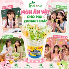 Kẹo Dẻo Cây Con Mèo Hương Trái Cây, Dẻo Mềm, Tạo Hình Mèo Đáng Yêu, Kẹo Ăn Vặt Cho Bé & Gia Đình