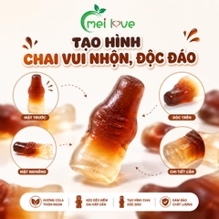 Kẹo Dẻo Chai Cola, Dẻo Dai, Hương Vị Cola Đậm Đà, Kẹo Hình Chai Ăn Vặt Cho Bé & Gia Đình