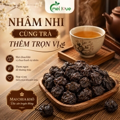 Mai Chua Khô Cao Cấp, Khô Dẻo Tự Nhiên, Chua Thanh Đậm Vị, Món Ăn Vặt Truyền Thống