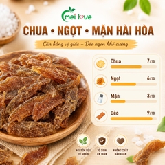 Ô Mai Sợi Muối Cao Cấp, Dẻo Mềm, Chua Ngọt Hài Hòa, Muối Phủ Nhẹ, Món Ăn Vặt Đậm Vị