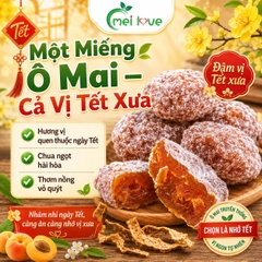 Ô Mai Bánh Mơ Trần Bì Cổ Truyền, Vị Chua Ngọt Hài Hòa, Thơm Ấm Vỏ Quýt