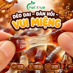 Kẹo Dẻo Chai Cola, Dẻo Dai, Hương Vị Cola Đậm Đà, Kẹo Hình Chai Ăn Vặt Cho Bé & Gia Đình