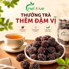 Dương Mai Đường Phèn Cao Cấp, Dẻo Mềm, Chua Thanh, Ngọt Dịu Từ Đường Phèn, Món Ăn Vặt Đặc Sản