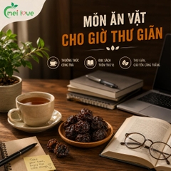 Ô Mai Đường Đen Cao Cấp, Dẻo Mềm, Chua Ngọt Hài Hòa, Thơm Hương Đường Đen Đặc Trưng