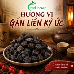 Ô Mai Cửu Chế Cao Cấp, Chua Ngọt Đậm Đà, Dẻo Mềm, Hương Vị Truyền Thống Khó Quên