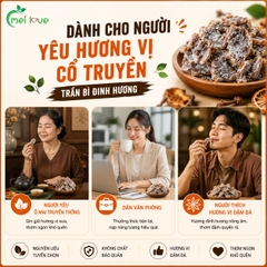 Trần Bì Đinh Hương Cao Cấp, Dẻo Mềm, Thơm Hương Trần Bì, Đậm Vị Đinh Hương, Món Ăn Vặt Truyền Thống