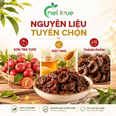 Sơn Trà Ngâm Mật Ong Cao Cấp, Dẻo Mềm, Chua Thanh, Ngọt Dịu Từ Mật Ong, Món Ăn Vặt Trái Cây