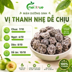 Mận Dưỡng Sinh Cao Cấp, Dẻo Mềm, Chua Ngọt Thanh Nhẹ Dễ Ăn Mỗi Ngày