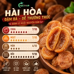 Bánh Xí Muội Nguyên Bản Cao Cấp, Dẻo Mềm, Chua Ngọt Hài Hòa, Hương Vị Truyền Thống