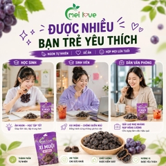 Bánh Xí Muội Vị Nho Cao Cấp, Dẻo Mềm, Chua Ngọt Hài Hòa, Hương Nho Thơm Dịu