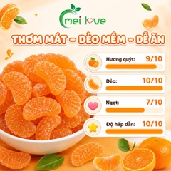 Kẹo Dẻo Múi Quýt Hương Quýt, Dẻo Mềm, Tạo Hình Múi Quýt Độc Đáo, Kẹo Ăn Vặt Cho Bé & Gia Đình