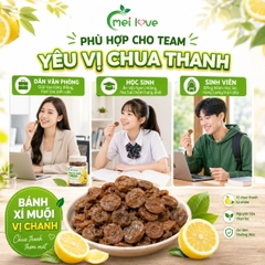 Bánh Xí Muội Vị Chanh Cao Cấp, Dẻo Mềm, Chua Ngọt Hài Hòa, Hương Chanh Thanh Mát
