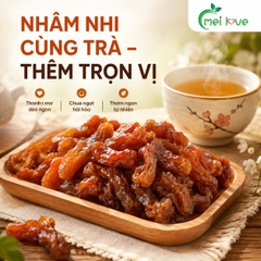 Thanh Mơ Hảo Hạng, Thịt Mơ Dày, Dẻo Mềm, Chua Ngọt Hài Hòa, Món Ăn Vặt Đặc Sản
