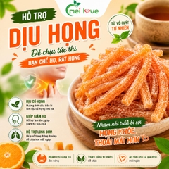 Ô Mai Trần Bì Sợi, Thơm Nồng Vỏ Quýt, Hỗ Trợ Tiêu Hóa, Dịu Họng, Ăn Vặt Dễ Ghiền