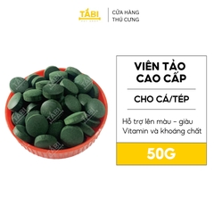 50G (~160-170 Viên)Viên Tảo Cao Cấp - Tảo Viên Thức Ăn Nuôi Artemia Cá Tép Cảnh [TẢO VIÊN]