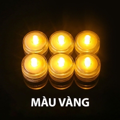 Đèn LED Mini Tròn Trang Trí Bể Cá, Hồ Cá Để Được Dưới Nước