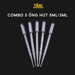 Ống Hút Atermia, Artemia Dùng Để Cho Cá Ăn - Ống Pipet Nhỏ Giọt [ỐNG HÚT 3ML/5ML]