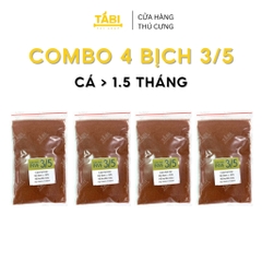 Thức ăn cho cá Cám Thái Inve 5/8, 3/5 (50G) cho cá Beta, Guppy, Vàng,...