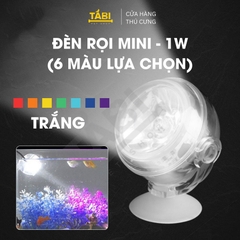Đèn Rọi Hồ Cá Mini 1W Gắn Thành Bể Cá, Dây USB (1W)