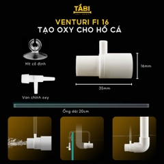 Phụ Kiện Ống Nước U-PVC Chất Lượng Cao Cho Hồ Cá, Bể Cá Công Nghệ Mới - Ống Nối, Tê, Chia 3, Bịt, Van Khoá