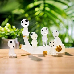 COMBO 10 Tinh Linh Thần Cây Mononoke Trang Trí Hồ Cá, Bể Cá, Chậu Cây, Tiểu Cảnh Terrarium