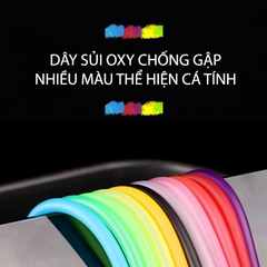 Dây Oxy Chống Gập (8 MÀU) Cho Máy Sủi Oxy - Dây Oxi Cho Máy Sục Khí Hồ Cá, Bể Cá [DÂY OXY MÀU]
