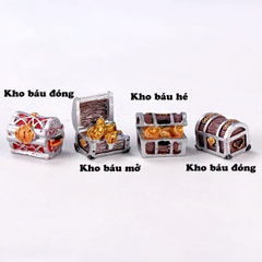 Tiểu Cảnh Hộp Kho Báu Trang Trí Hồ Cá, Bể Cá, Chậu Cây, Tiểu Cảnh Terrarium