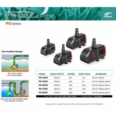 Máy Bơm Nước Periha PD-4200 10W - Máy Bơm Hồ Cá Cao Cấp [PD4200]