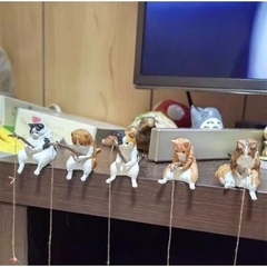 Mèo Câu Cá Ngồi, Mèo Nằm Thành Hồ - Tiểu Cảnh Trang Trí Hồ Cá, Bể Cá Thủy Sinh Xinh Đẹp
