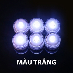 Đèn LED Mini Tròn Trang Trí Bể Cá, Hồ Cá Để Được Dưới Nước