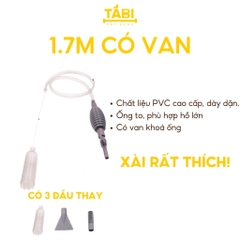 Ống Bơm Tay, Hút Đáy, Thay Nước Hồ Cá, Bể Cá Thuỷ Sinh