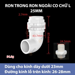 Phụ Kiện Ống Nước U-PVC Chất Lượng Cao Cho Hồ Cá, Bể Cá Công Nghệ Mới - Ống Nối, Tê, Chia 3, Bịt, Van Khoá