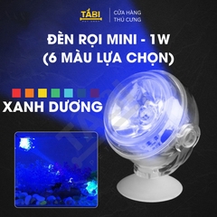 Đèn Rọi Hồ Cá Mini 1W Gắn Thành Bể Cá, Dây USB (1W)
