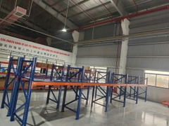 Kệ hạng nặng có mâm tôn, mâm gỗ chứa hàng nặng
