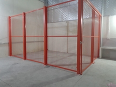 Hàng rào lưới, Vách ngăn kho, hàng rào di động