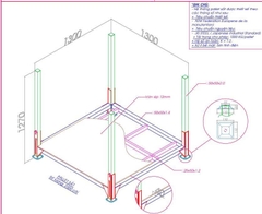 Pallet xếp chồng, Kệ Pallet Sắt