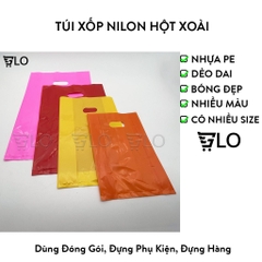 1kg Túi Xốp Nilon Hột Xoài Bóng Dẻo PE Dùng Đóng, Đựng Hàng